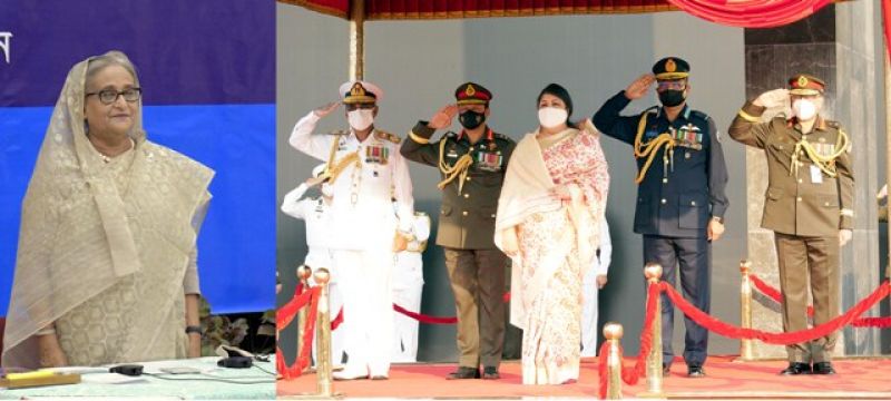afd-prime-minister-sheikh-hasina-taking-salute-of-chiefs-of-army-navy-and-airforce-from-the-armed-forces-day-reception-virtually-on-sunday-6b9f1fb0451975263d6bdc91a9ef5c861637563900.jpg